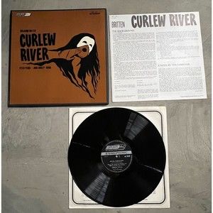 Benjamin Britten Curlew River / Peter Pears, John Shirley, Quirk LP London